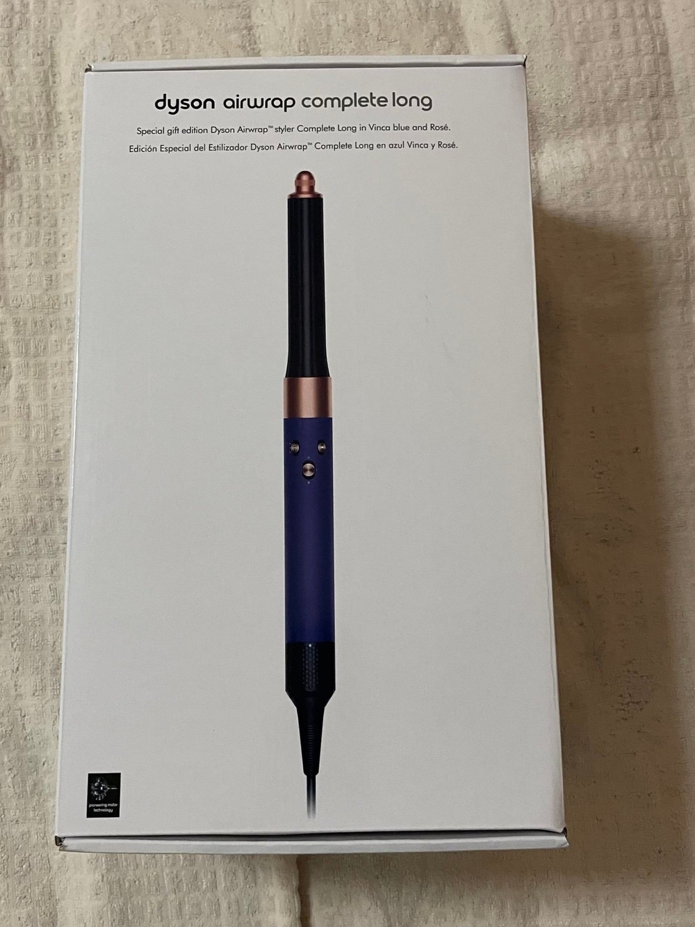 NIB Limited Edition Dyson Airwrap Multi-styler Complete Long - Rose/Vinca Blue